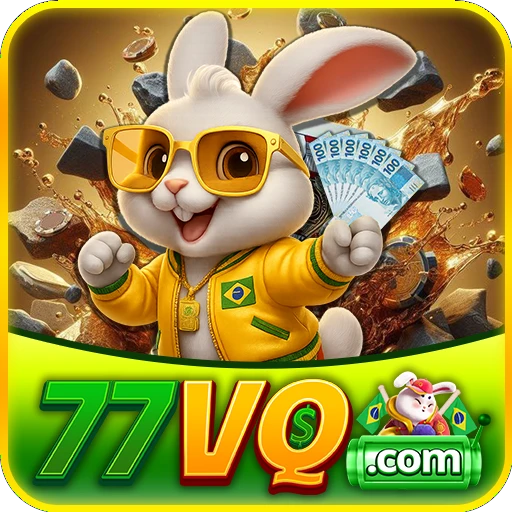 77VQ.COM Caça Níqueis Online Cassino Brasil Logo